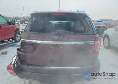 2019 Ford Explorer Xlt z USA, uszkodzony, nr VIN 1FM5K8D84KGA86725